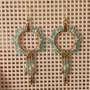 Native American beaded earrings.